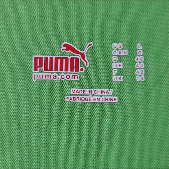 PUMA Women's Green Cowlneck Tank Top - Picture 2 of 9